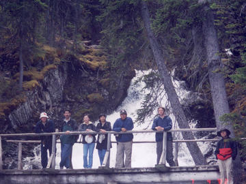 Upper Kananaskis Lake Trail, 2002.