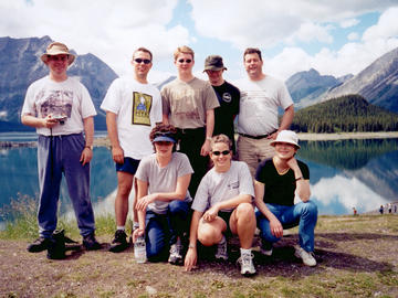 Mount Everest 1982 Expedition Trail, Kananaskis Country, June 2000.